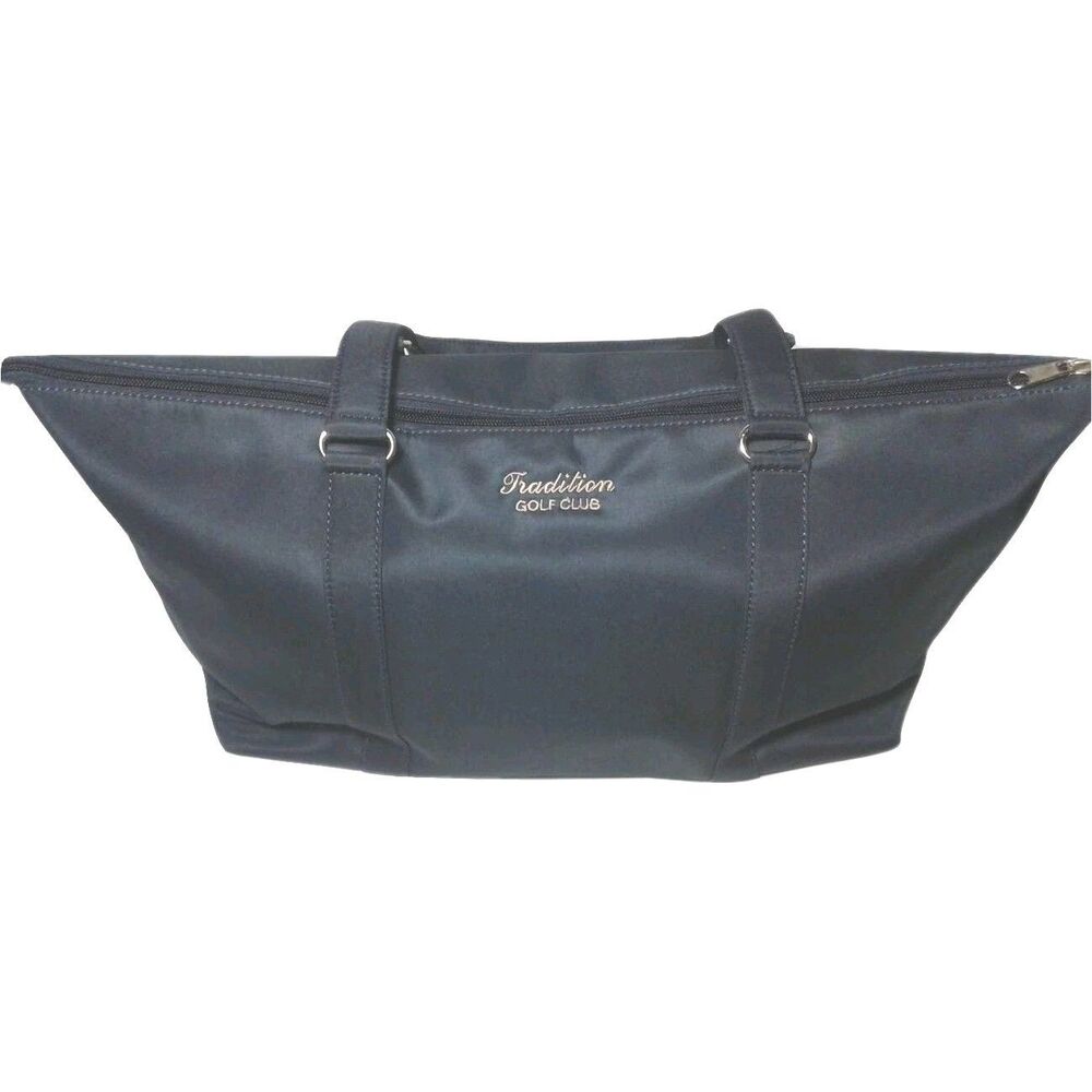 Golf Tote Shoulder Bag Tradition Golf Club Logo Carry All Dark Blue Medium Size